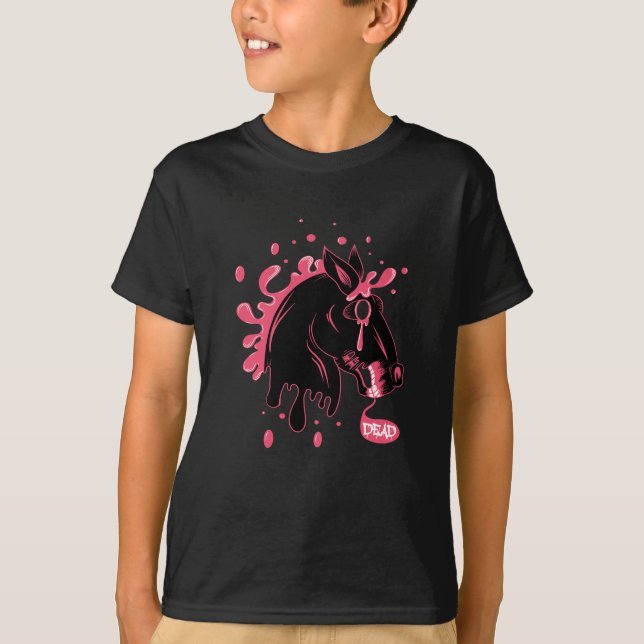 Mörk Horse T Shirt (Framsida)