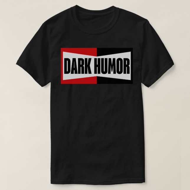 Mörk Humor Champion T Shirt (Design framsida)