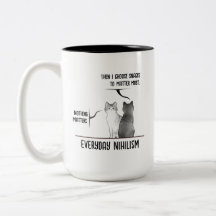 Mörk Humor Katt Vardaglig Nihilism Citat Introvert