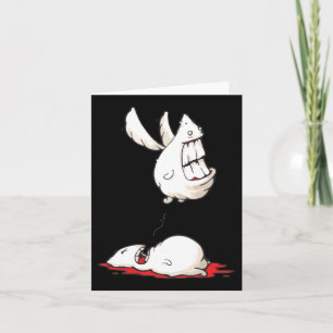 Mörk humor spök konstig varelse kort