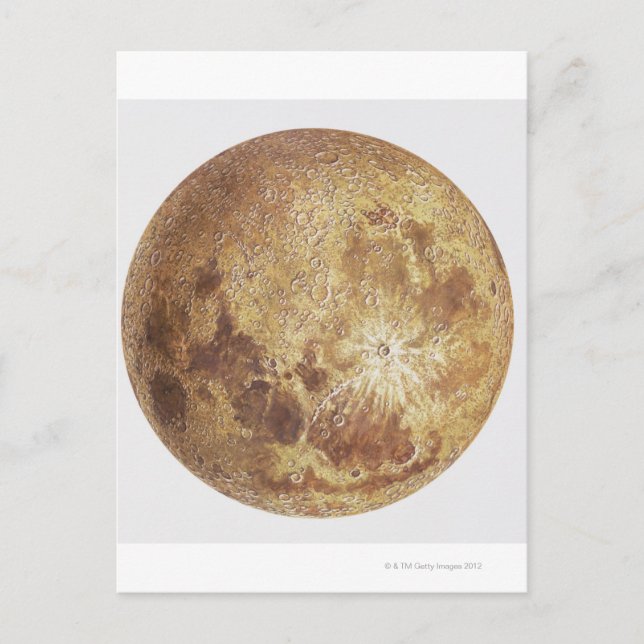 Mörk i måne, illustration vykort (Framsida)