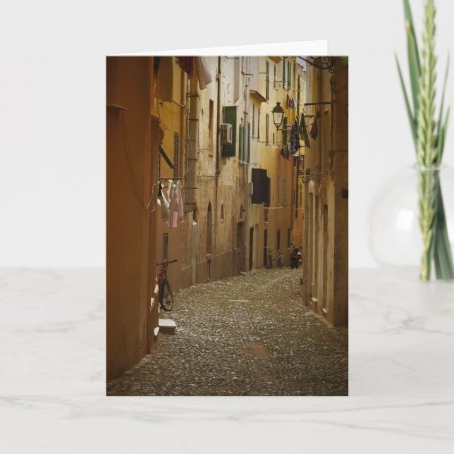 Mörk i Neapel, gratulationskort för Italien Kort (Framsida)