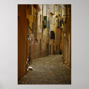 Mörk i Neapel, lodrät Italien poster