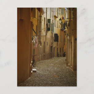 Mörk i Neapel, vykort för Italien