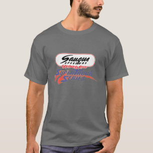 Mörk i Saugus Speedway Superlångtradsserie t-shirt