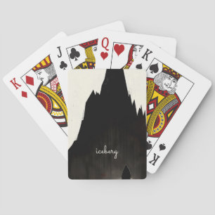 Mörk Iceberg Casinokort