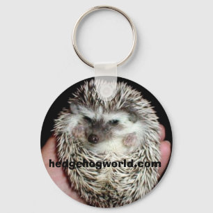 mörk igelkottkeychain nyckelring