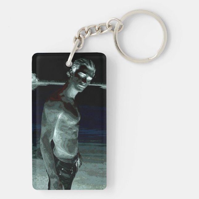 Mörk Jacob 3259 Keychain (Baksidan)
