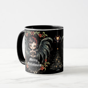 Mörk jul Angel Mugg