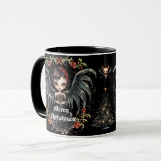 Mörk jul Angel Mugg