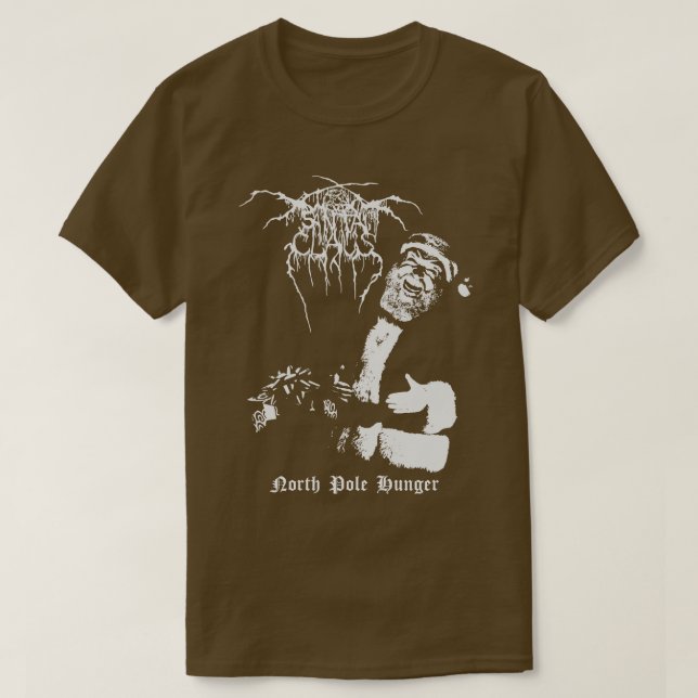 Mörk Jultomten T Shirt (Design framsida)