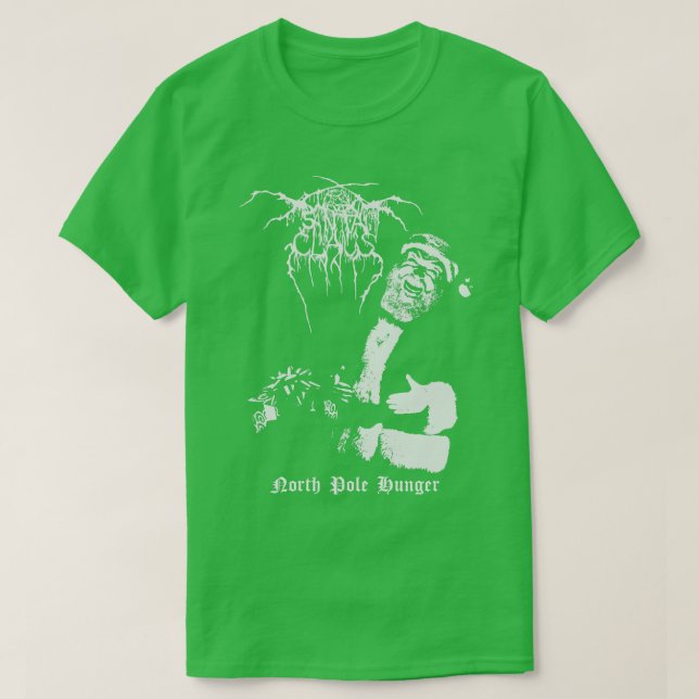 Mörk Jultomten T Shirt (Design framsida)