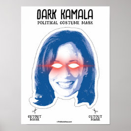 Mörk Kamala Costume Mask Poster