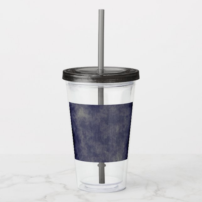 Mörk Kant Grunge Take Away Mugg (Framsida)