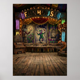 Mörk Karneval Filosofi Poster