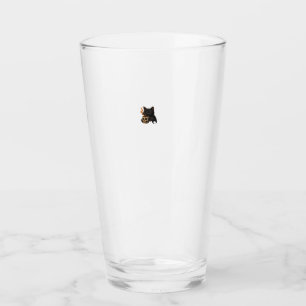 Mörk Kattkaffe Med Dödskalle Mugg Överstor T-Shirt Glaskopp