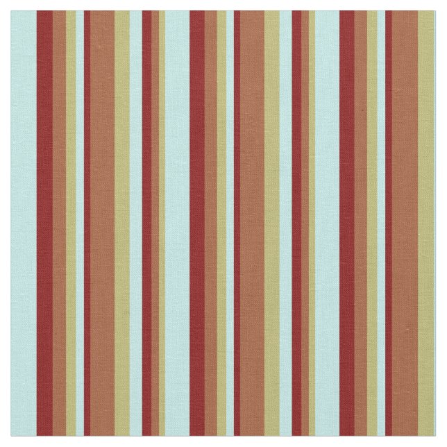 Mörk Khaki-, Sienna-, Maroon- och turkos-Färgad Tyg (Närbild)