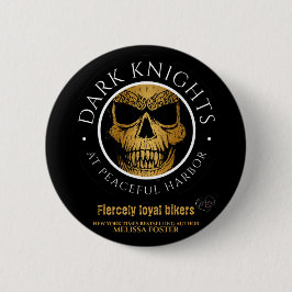 Mörk Knight Logotyp Button Knapp