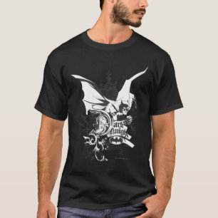 Mörk Knight-Logotyp, detaljerad Tee Shirt