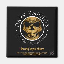 Mörk Knight Logotyp Magnet