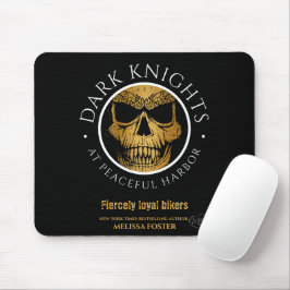 Mörk Knight Logotyp Mouse Pad Musmatta