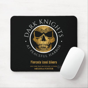 Mörk Knight Logotyp Mouse Pad Musmatta