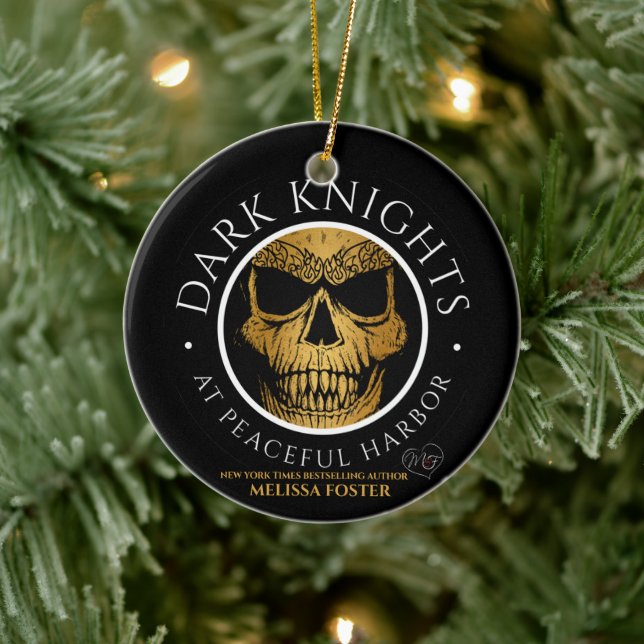 Mörk Knight Logotyp Ornament (Träd)