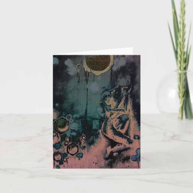 mörk koma kort (Framsida)