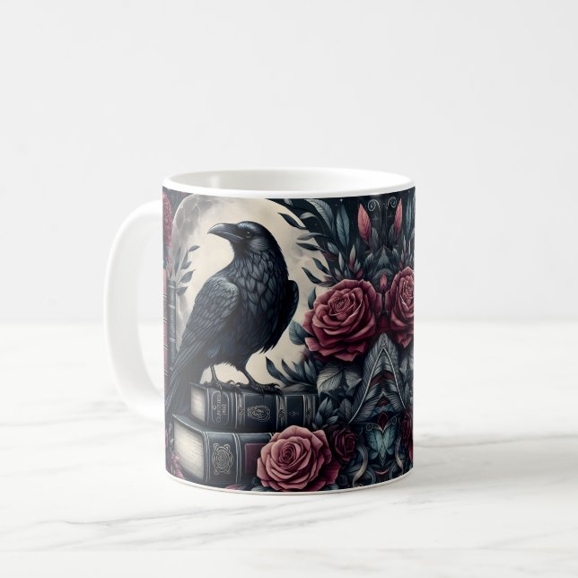 Mörk Korp Kaffemugg (Framsida vänster)