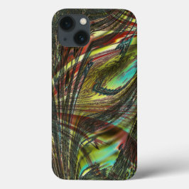 Mörk korsade fjädrar