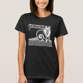 Mörk Kvinnoshirt T Shirt