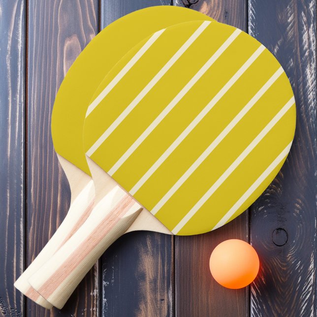 Mörk Lemon Striping och Solid Pingisracket (Skapare uppladdad)