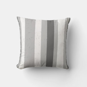 Mörk Light Grått White Random Distress Rand Kudde