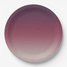 Mörk Lila & Burgundy Gradient Ombre