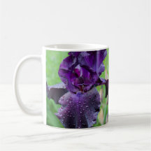 Mörk Lila Iris Mugg