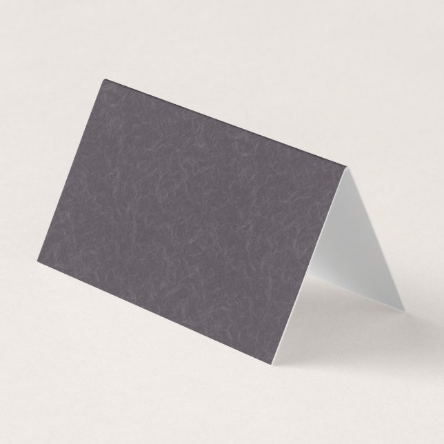 Mörk lila texturerad yta med virvlande mönster visitkort (Framsida)