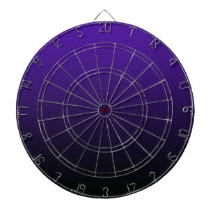 Mörk Lila till Black Dartboard Darttavla