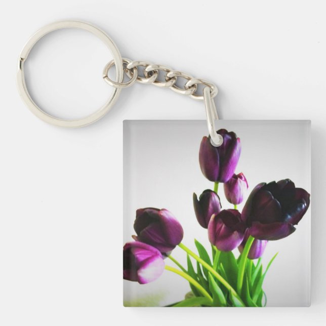 Mörk Lila Tulips (Framsidan)
