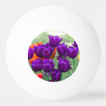 Mörk lila tulips jigszawa