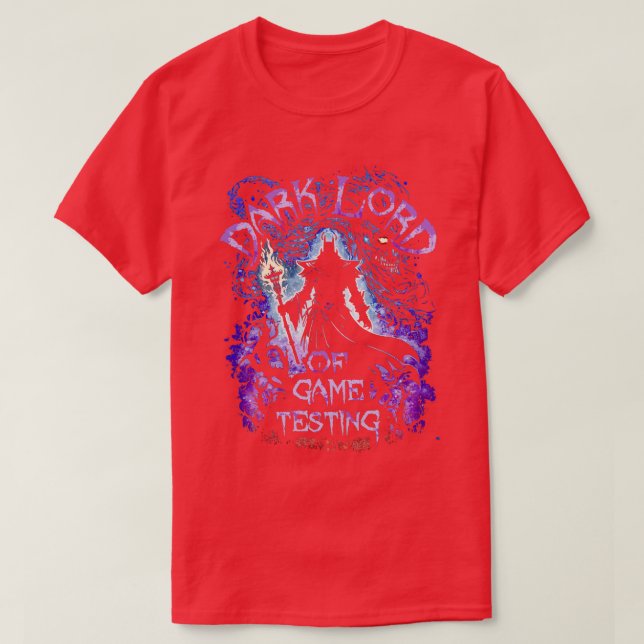 Mörk Lord of Game Testing T Shirt (Design framsida)