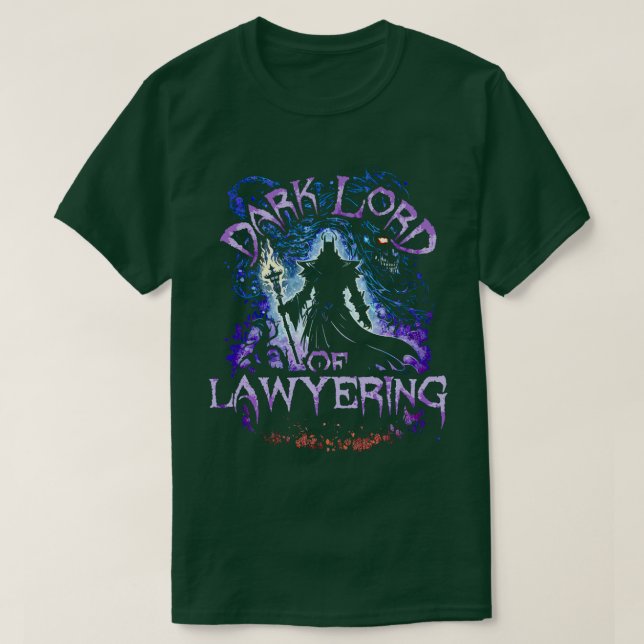 Mörk Lord of Lawyering T Shirt (Design framsida)