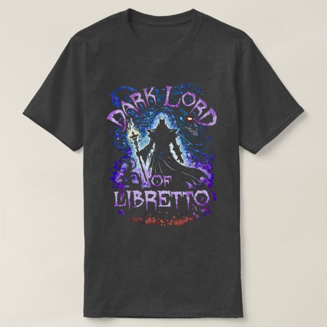 Mörk Lord of Libretto T Shirt (Design framsida)