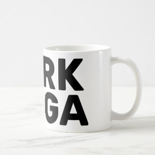 Mörk Maga Funny Halloween Trump 2024 Kaffemugg
