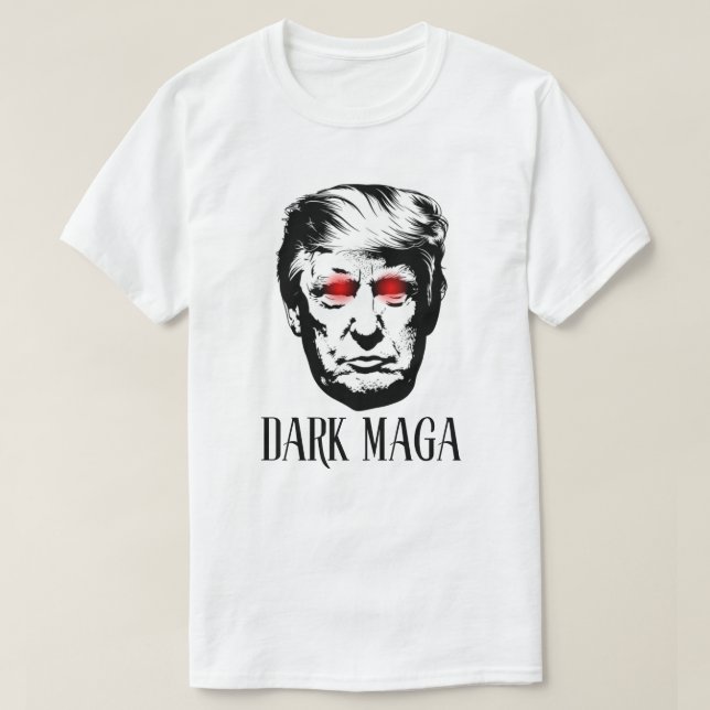 MÖRK MAGA T SHIRT (Design framsida)