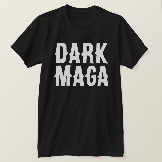 MÖRK MAGA TRUMP T-SHIRTS (Design framsida)