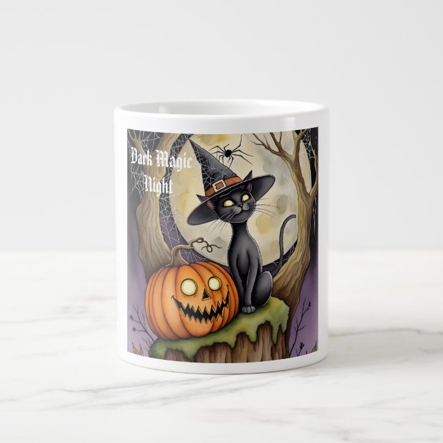 Mörk Magi Natt Specialmugg Jumbo Mugg (Framsidan)