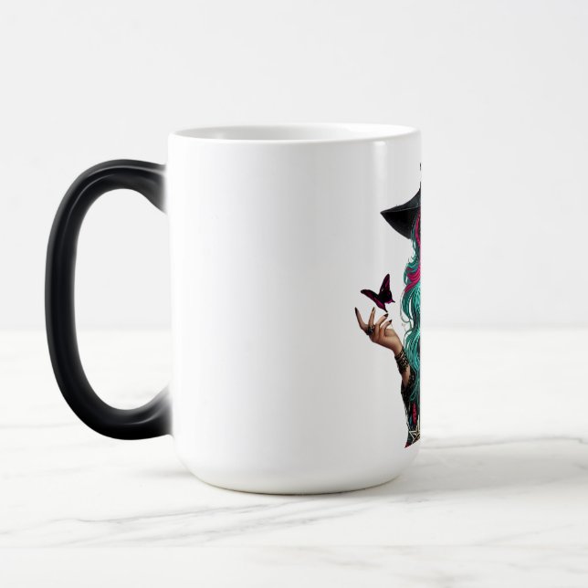 Mörk Magic Witch Coffee Mugg (Vänster)