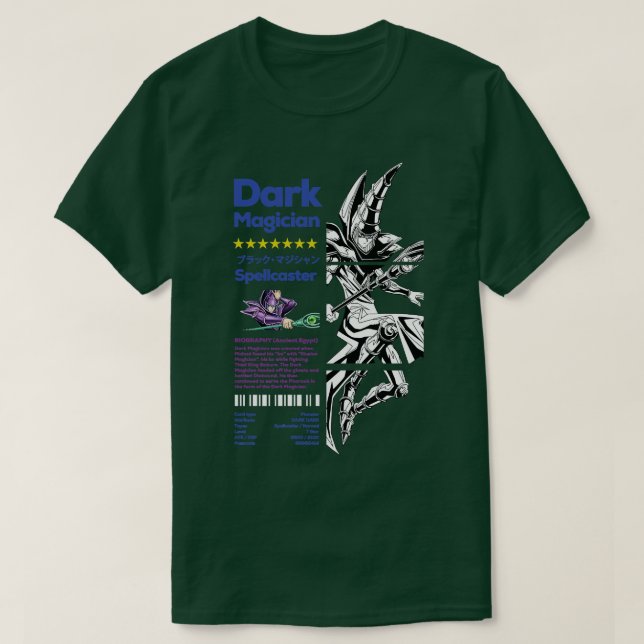 Mörk Magician Streetwear T Shirt (Design framsida)