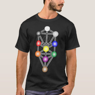 Mörk manar för livets träd skjorta för tee shirt