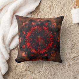 Mörk Mandala- Boho Gothic Gift Kudde